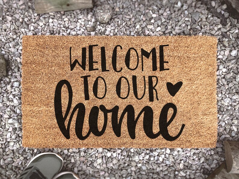 Personalized to Our Home Doormat Customized Mat Etsy Canada