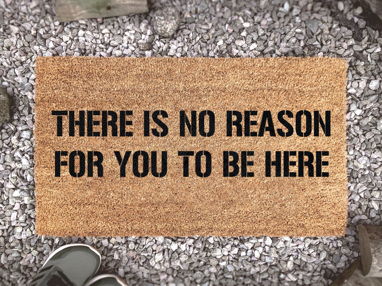 Custom Door Mat There is No Reason for You to Be Etsy UK