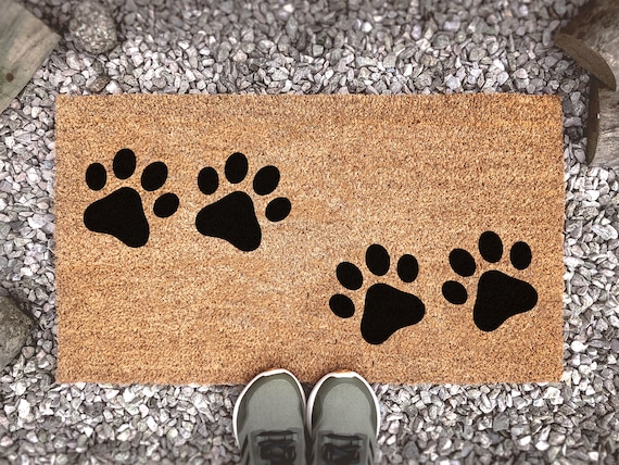 dog paw mat