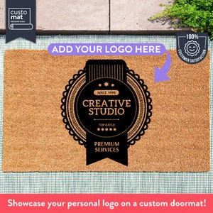 Customizable Door Mat - Design Your Own Doormat - Personalized Rug - Customized Coir Mat - Personalised Gift - New Home Gift - Porch Decor