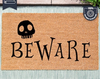 Halloween Doormat - Funny Doormat - Welcome Doormat - Funny Doormat - Halloween Decor - Porch Decor - Fall Decor - Halloween Decorations