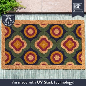 Mid Century Modern Doormat - Welcome Mat Mid Century Modern - MidCentury Modern Rug - Housewarming Gift - Minimalist Door Mat - Vintage Rug
