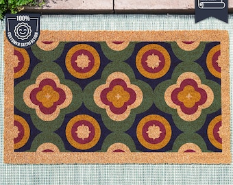 Mid Century Modern Doormat - Welcome Mat Mid Century Modern - MidCentury Modern Rug - Housewarming Gift - Minimalist Door Mat - Vintage Rug