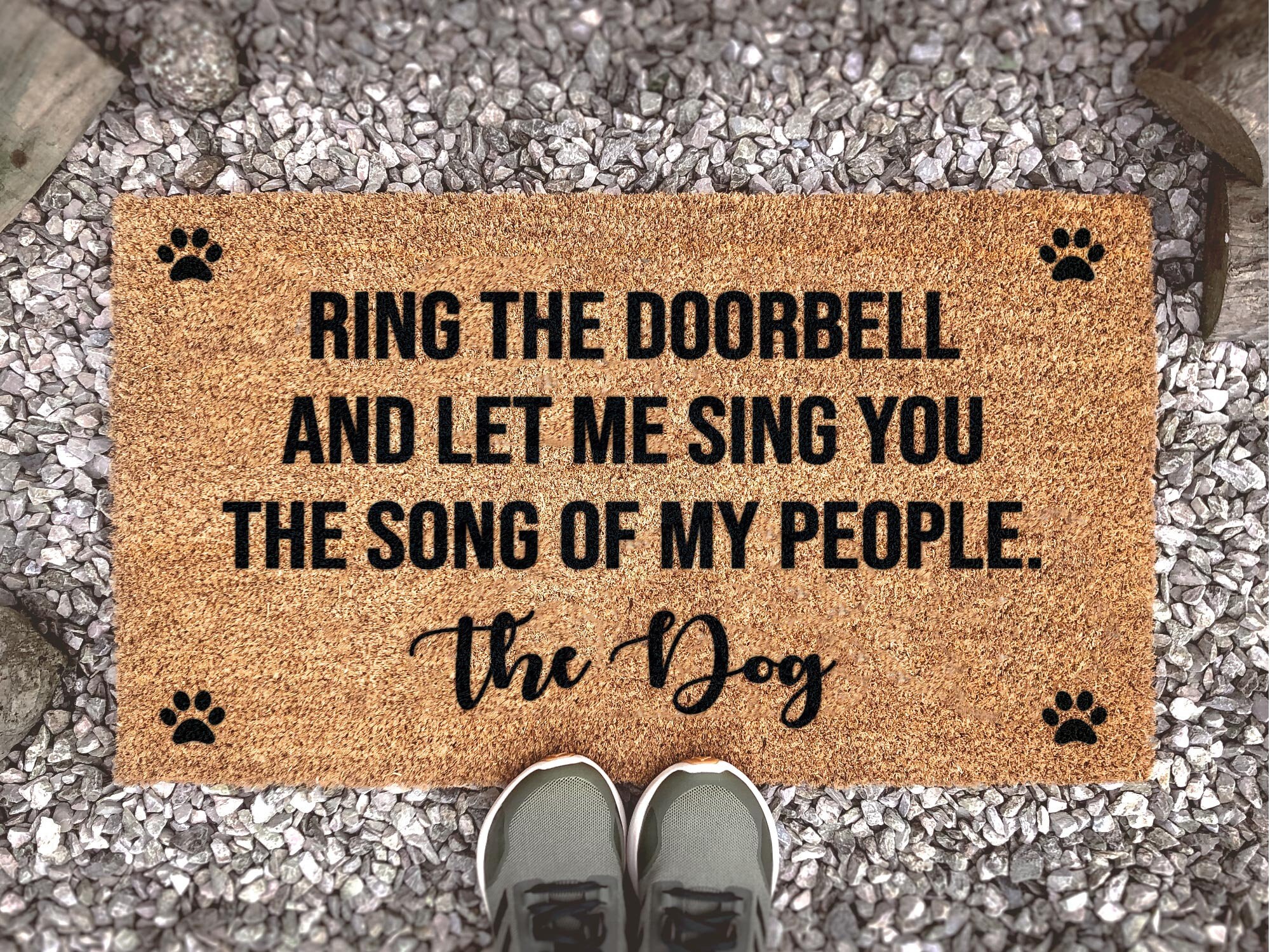 Funny Dog Door Mat Dog Doormat Housewarming Gift Animal Etsy