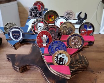Texas Coin Holder - Etsy