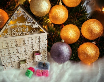 Wooden LED Wax-Vent Calendar - Assorted Inspired Laundry Scent