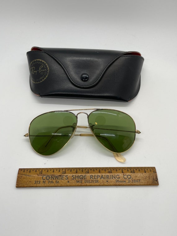 Vintage B&L Ray Bans, Made in the USA, Ray Ban Aviators With Original  Leather Case -  UK