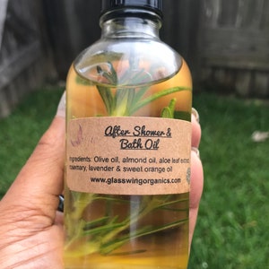 After Shower & Bath Infused Body Oil