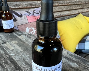 Double Extracted Black Walnut Hull  Herbal Tincture