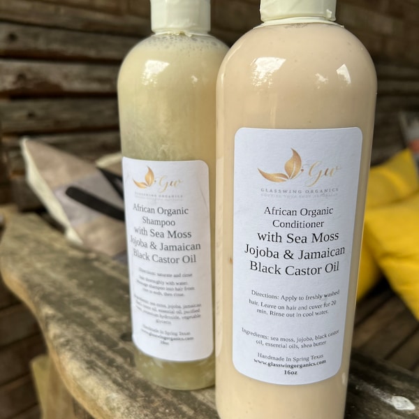 African Organic Shampoo & Conditioner