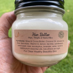 Her Butter : Beurre fouetté pour le corps Hanches, cuisses et papillons