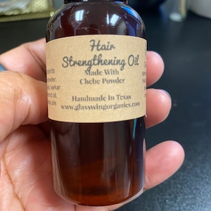 Hair Strengthening Oil with Chebe Powder