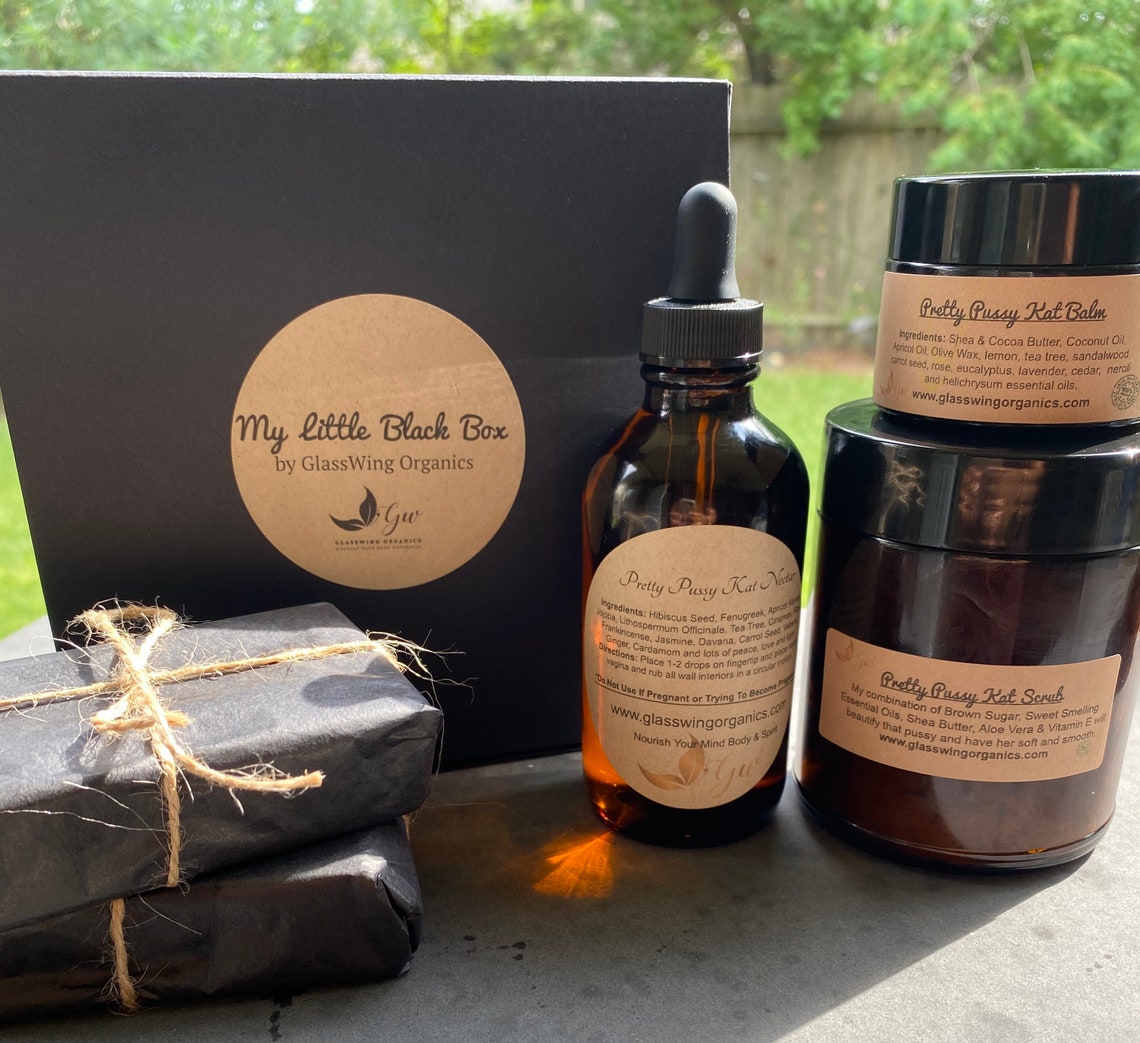 My Little Black Box Yoni Care Set Etsy