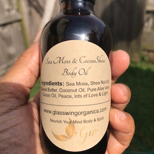 Sea Moss & CocoaShea Infused Body Oil