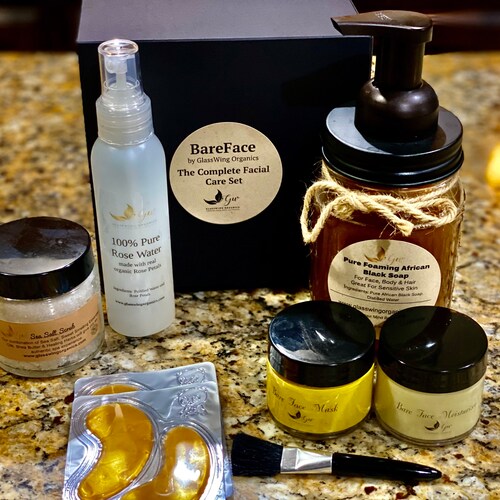 Bareface Complete Facial Care Set Etsy