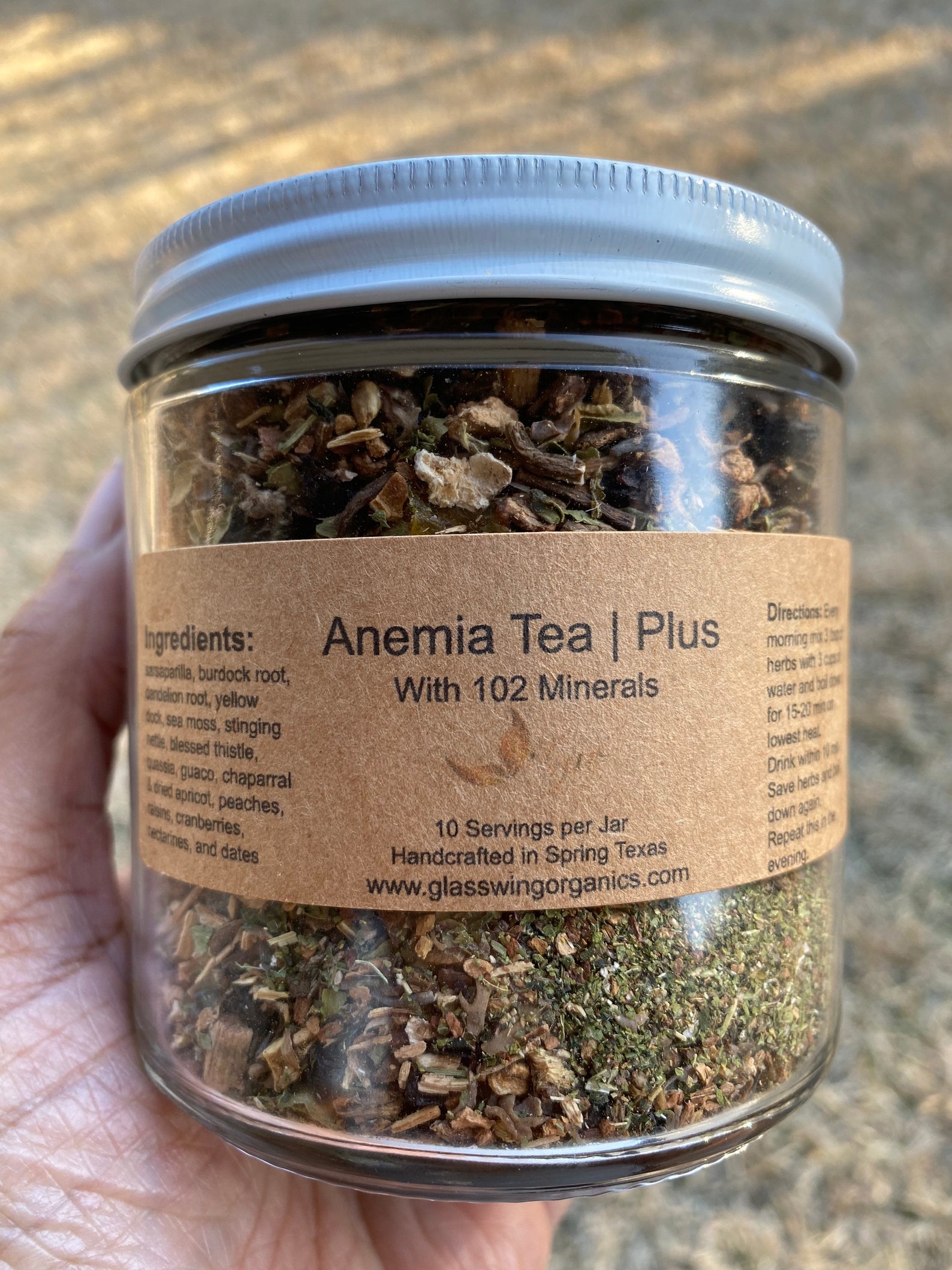 Anemia Tea Plus With 102 Minerals Etsy