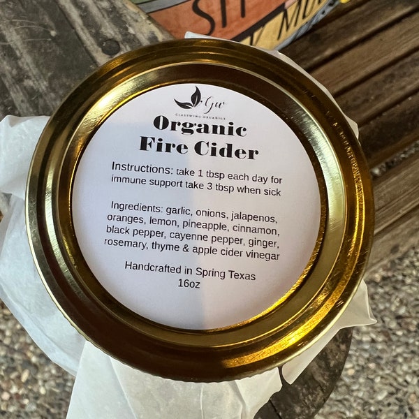 Fire Cider or Fire Honey