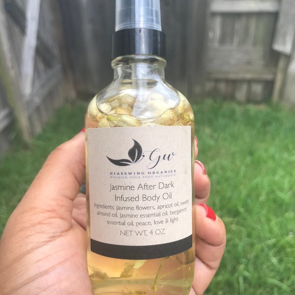 Jasmine After Dark Infused Body Oil