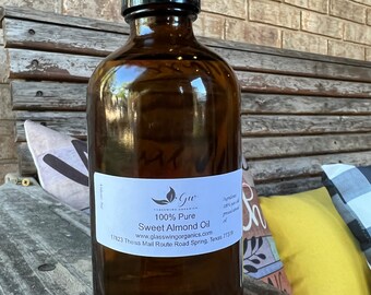 Pure Cold Pressed Sweet Almond Oil