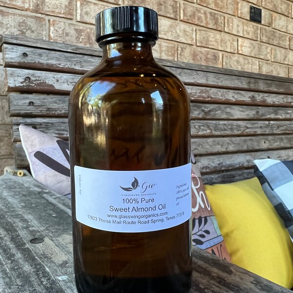 Pure Cold Pressed Sweet Almond Oil