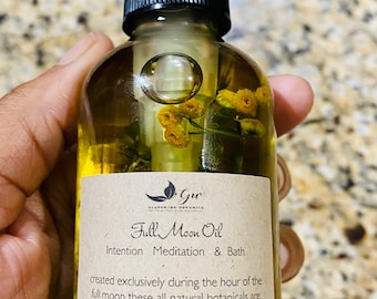 Full Moon Intention Meditation & Bath Oil