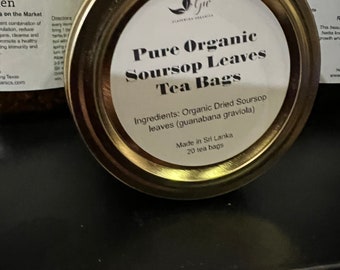 Organic Soursop Tea Bags