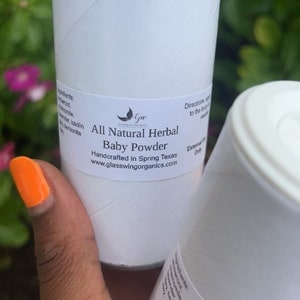 Goat Milk Body Powder, Goat Milk Talc Free Baby Powder, Lavender Body Powder,  Unscented Baby Powder With Essential Oils, Natural Baby Powder 