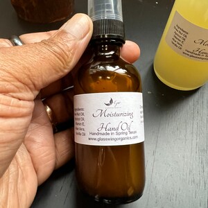 Moisturizing Hand Oil