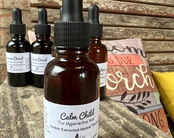 Calm Child  Double Extracted  Herbal Tincture