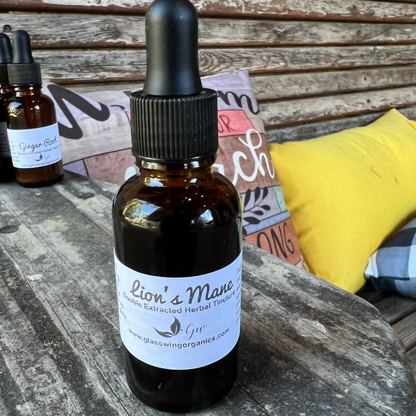 Double Extracted Lion’s Mane  Herbal Tincture