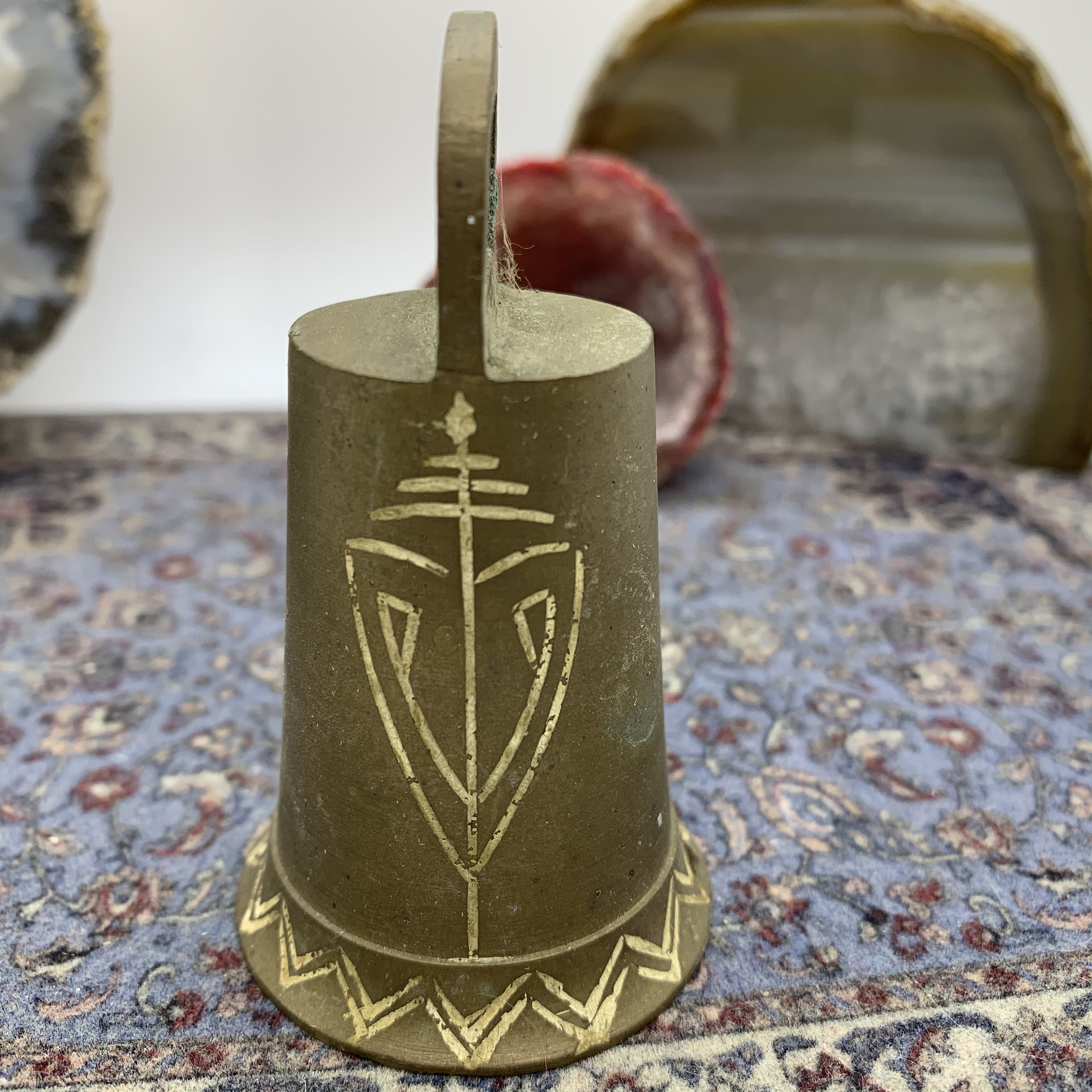 Sarna Brass Bell from India Etsy