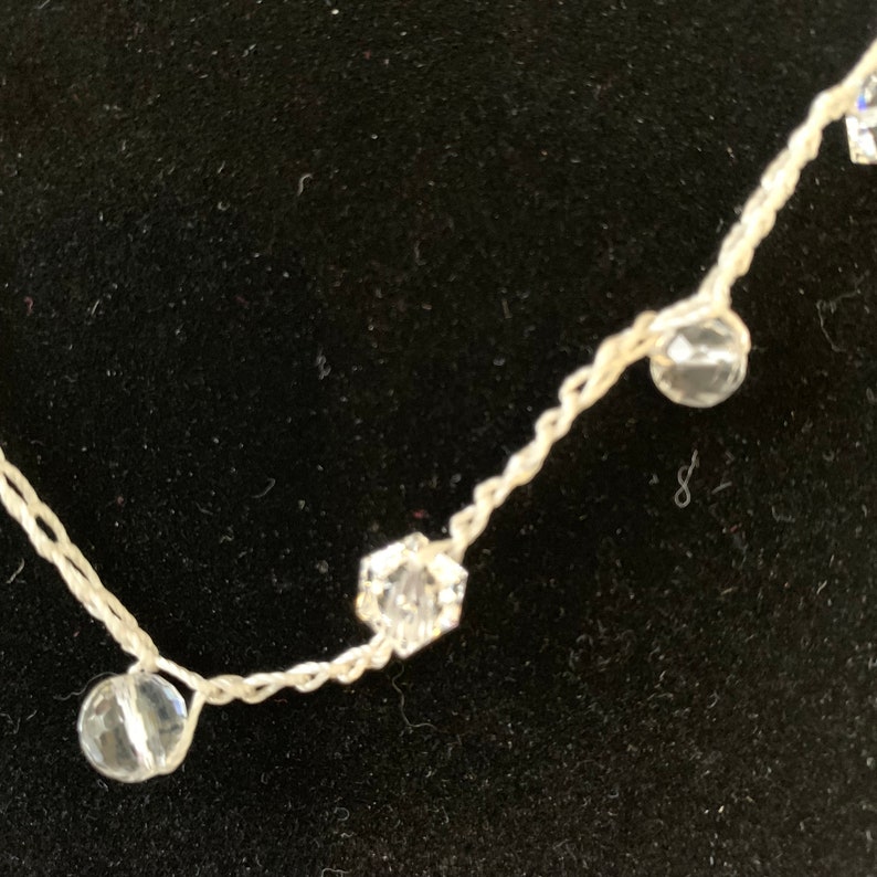 Crystal Crochet Necklace