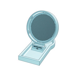 Tarro de germinación con bandeja de goteo STL