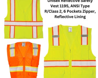Customized Kishigo All Mesh Contrast Unisex Reflective Safety Vest 1195 | Company Logo Safety Vest | Hi Vis Logo Vest