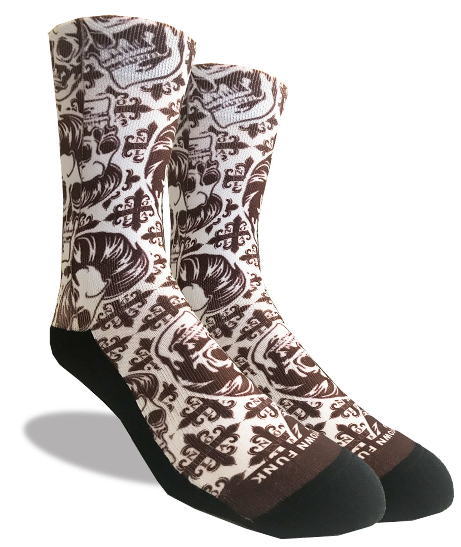 UPTOWN FUNK Socks New Orleans NOLA Themed Socks Elvis Etsy