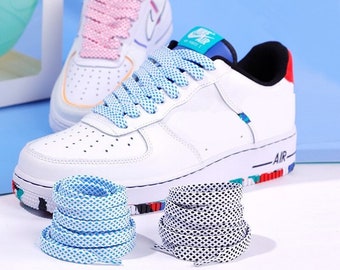 checkerboard shoelaces