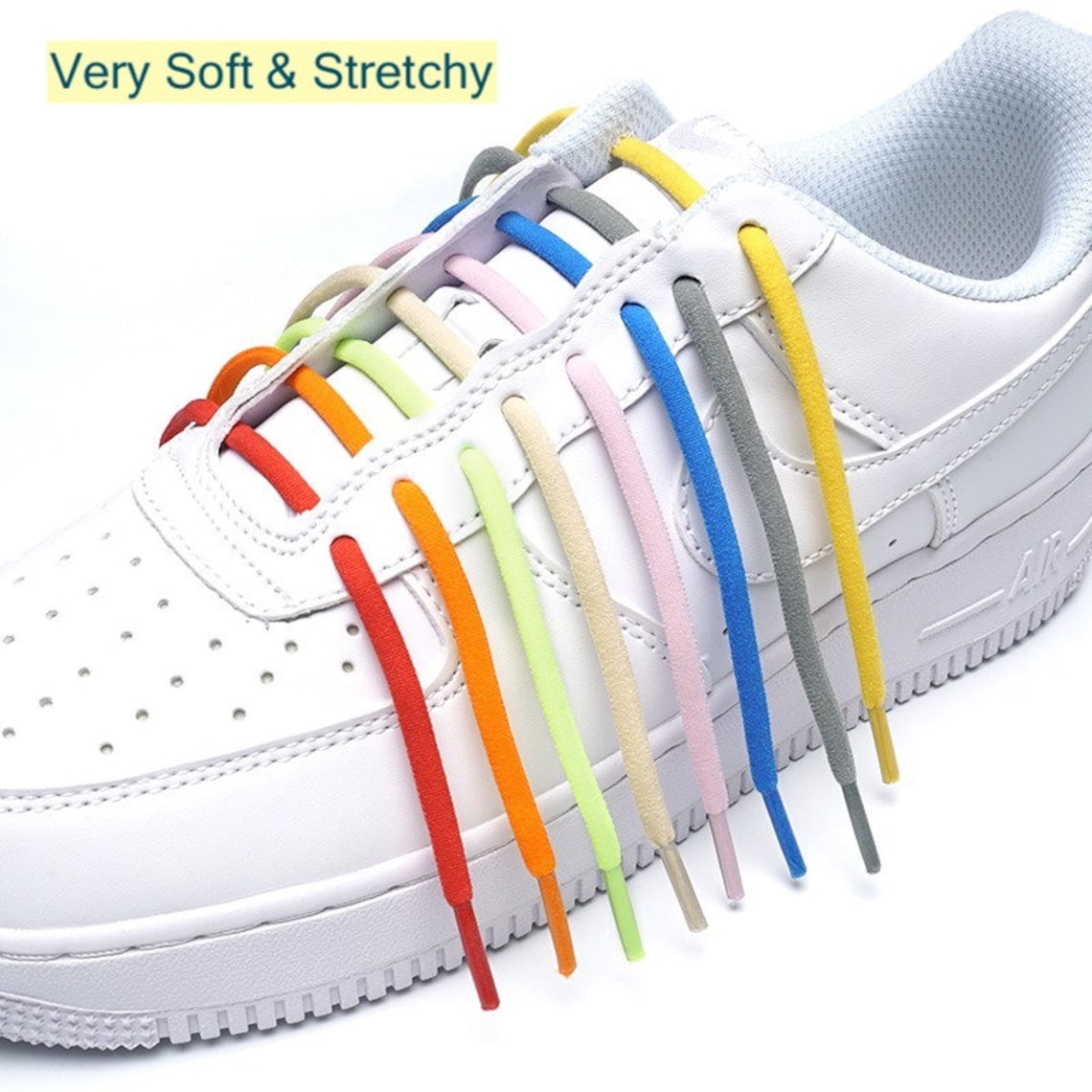 Elastic shoelaces for elderly No tie Lazy Shoelaces for kids Etsy