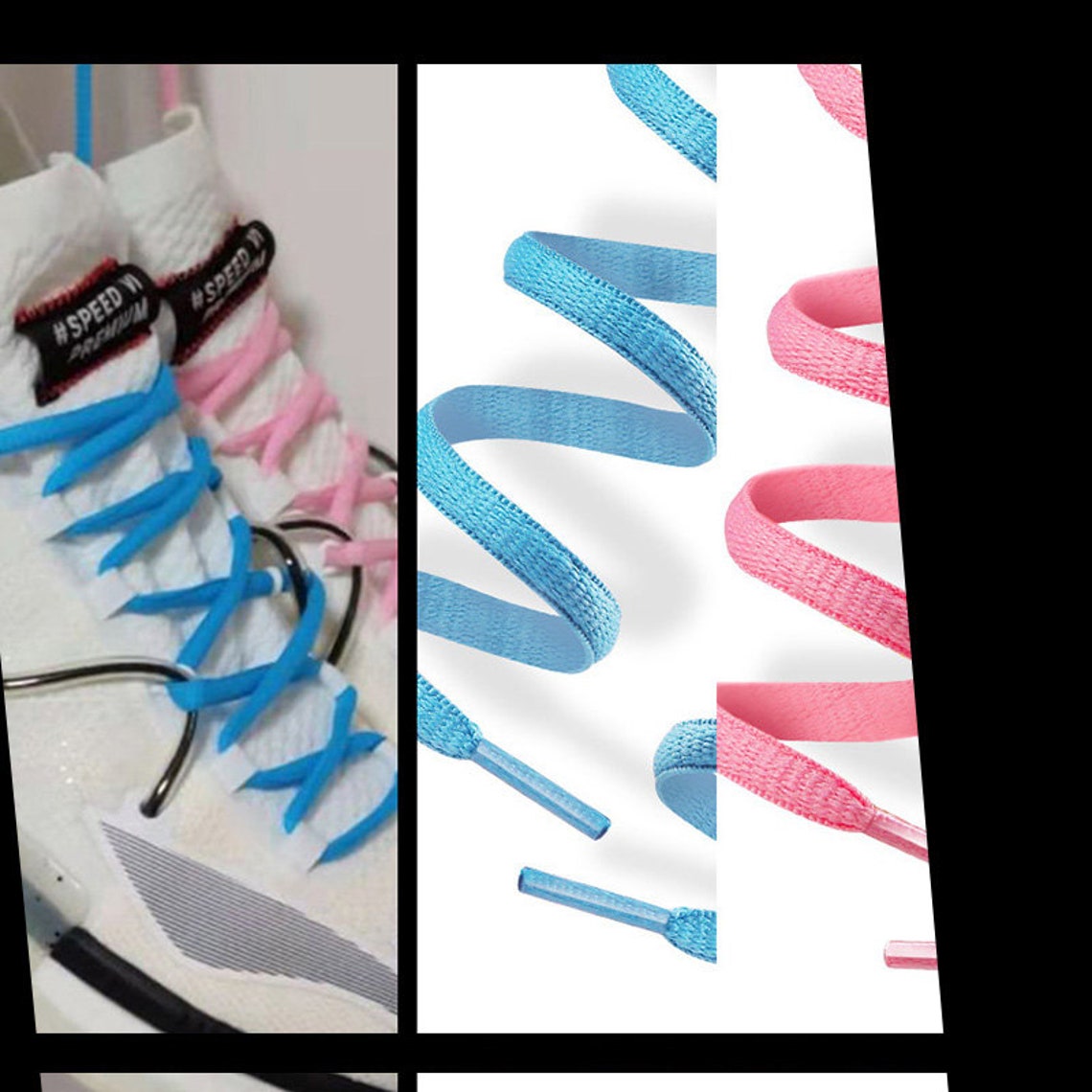 Blue Oval Shoelaces Replacement for Nike AF1 Nike Unisex Etsy