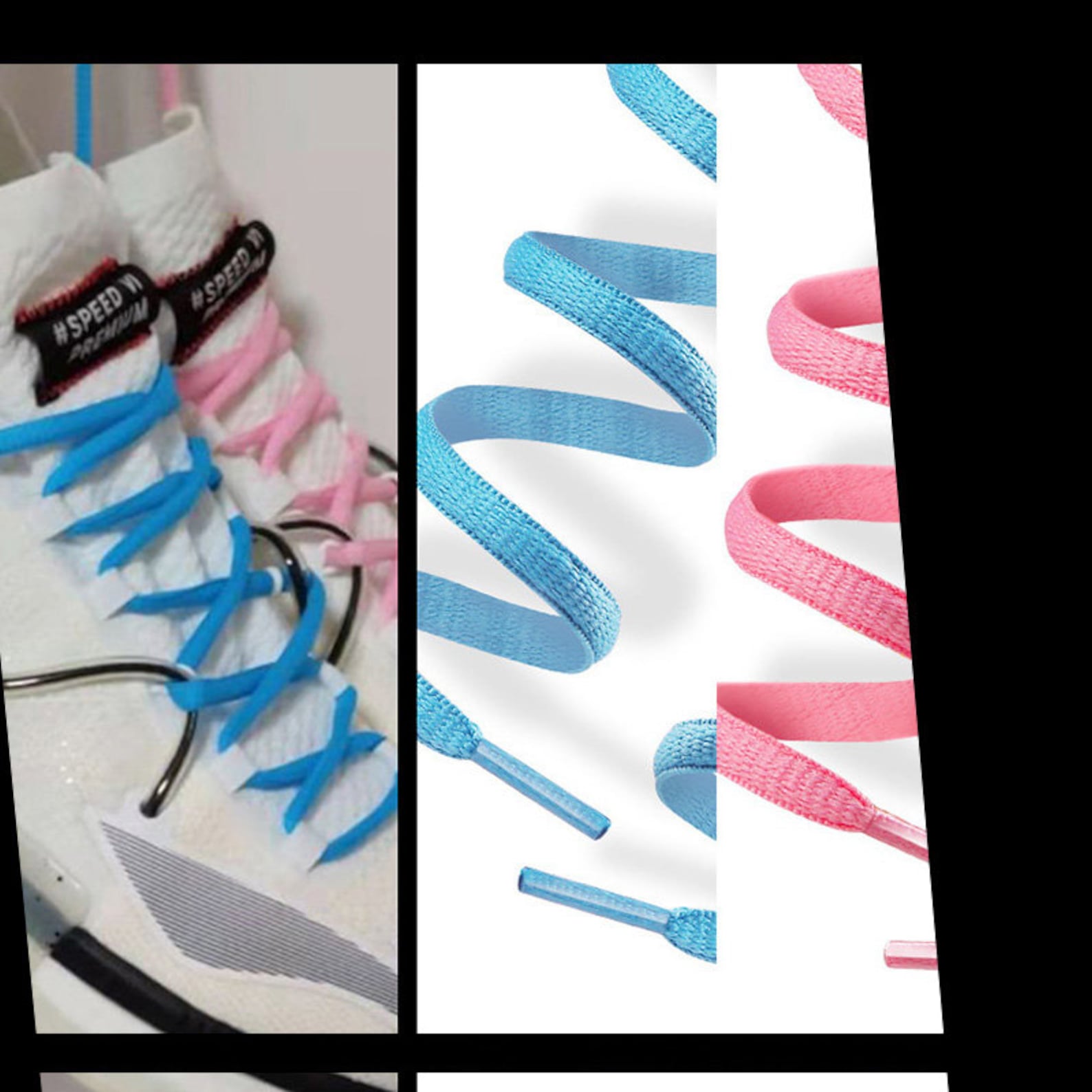 Blue Oval Shoelaces Replacement for Nike AF1 Nike Unisex Etsy