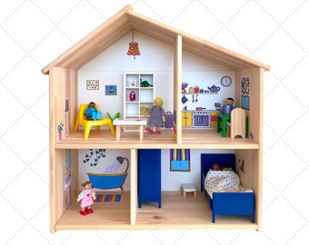 wooden dolls house ikea