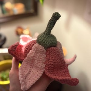Chapéu de crochê com flores para gatos e animais de estimação