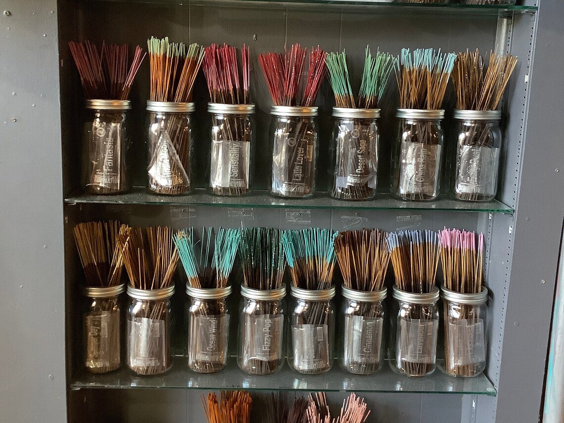 Hand Dipped Incense 10 Pack Etsy