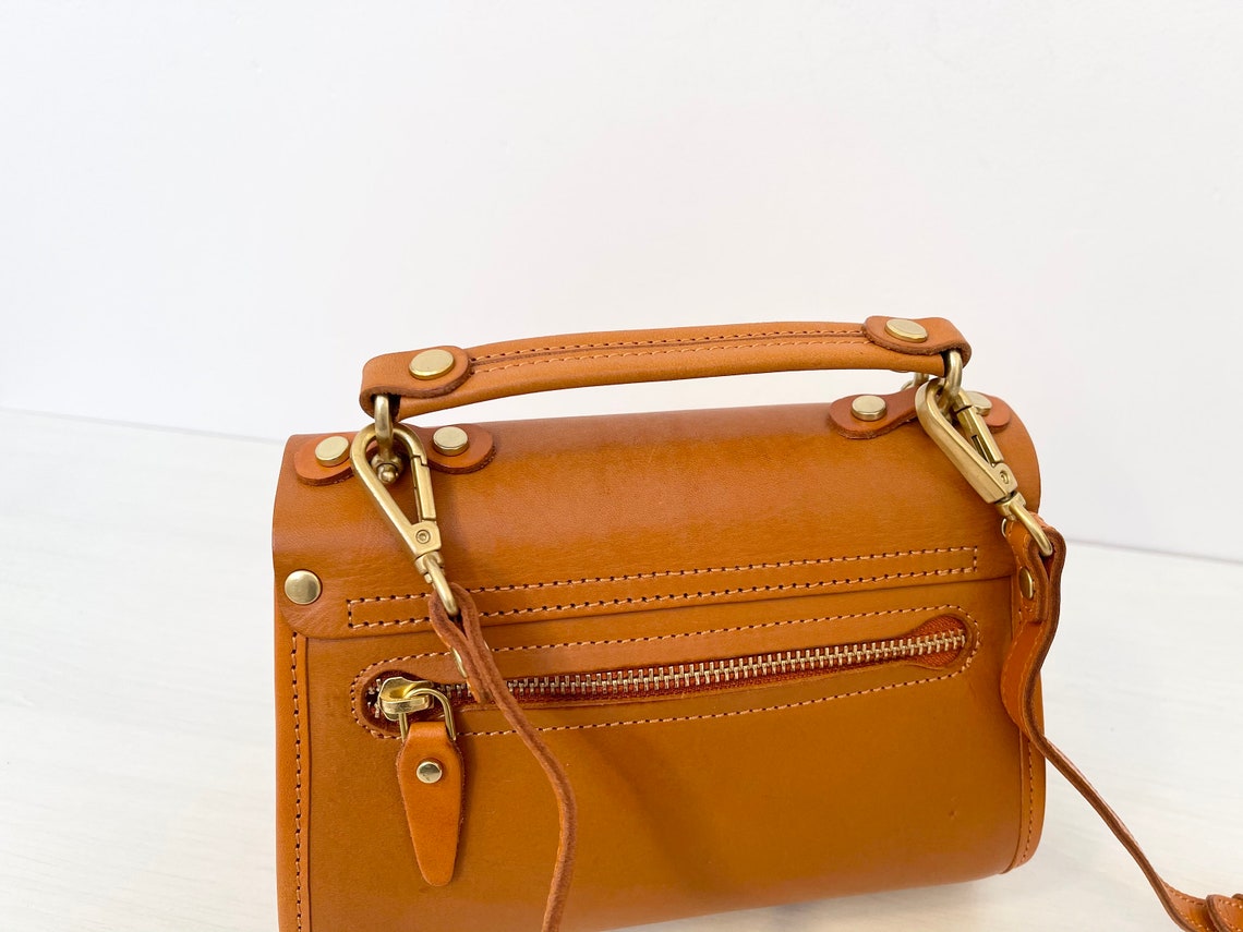 Women's Leather Saddle Bag Small Purse Crossbody Handbag | Etsy