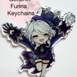 Genshin Furina Keychains