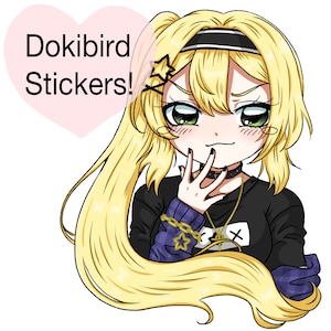 Punk Dokibird Stickers