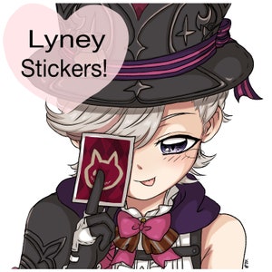 Genshin Lyney Stickers