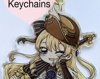 Genshin Navia Keychains