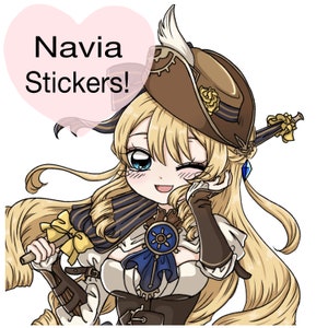 Genshin Navia Stickers