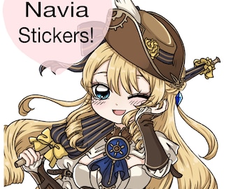 Genshin Navia Stickers