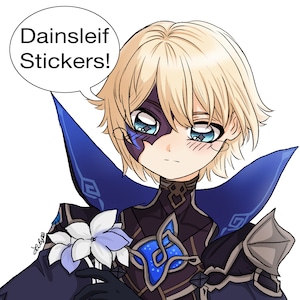 Genshin Dainsleif Stickers